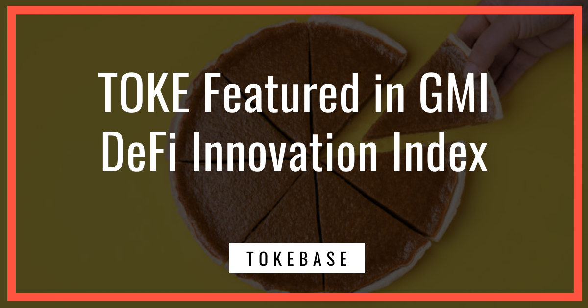 $TOKE Featured in DeFi Innovation Index